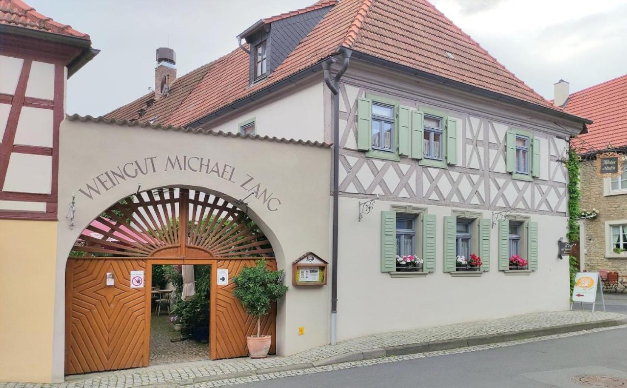 Ferienwohnung Haeckerstub'N Zang Sommerach Exterior foto